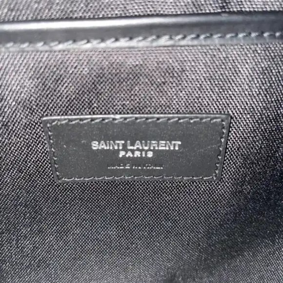 Saint Laurent City Signature Backpack Canvas main image 8